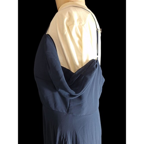 Birdy Grey DEVIN CONVERTIBLE DRESS CHIFFON NAVY Sz XL BRIDESMAID WEDDING FORMAL - Picture 8 of 9